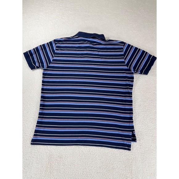 Polo by Ralph Lauren 1/4 Button Down Men's Multicolor Striped Shirt Size 2XL - Picture 8 of 12